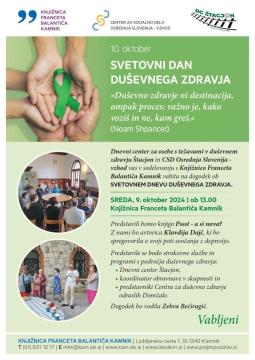  Posvet ob svetovnem dnevu duševnega zdravja  